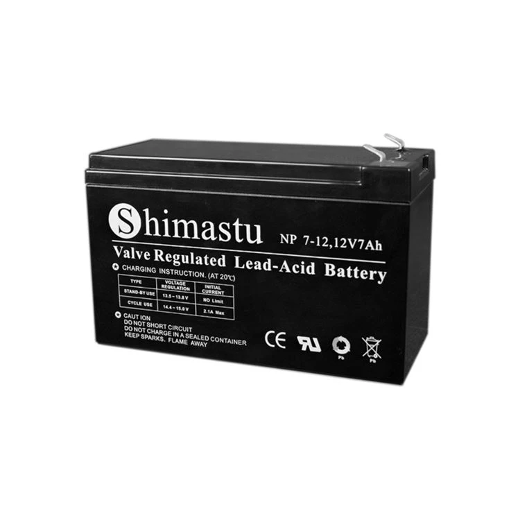 Bateria de plom àcid regulada per vàlvula 12V 7AH